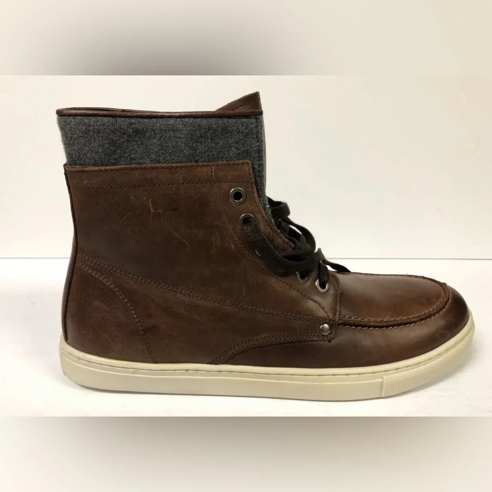 Robert Wayne Men's Dawson Chukka Boot Dark Brown Size 9 M